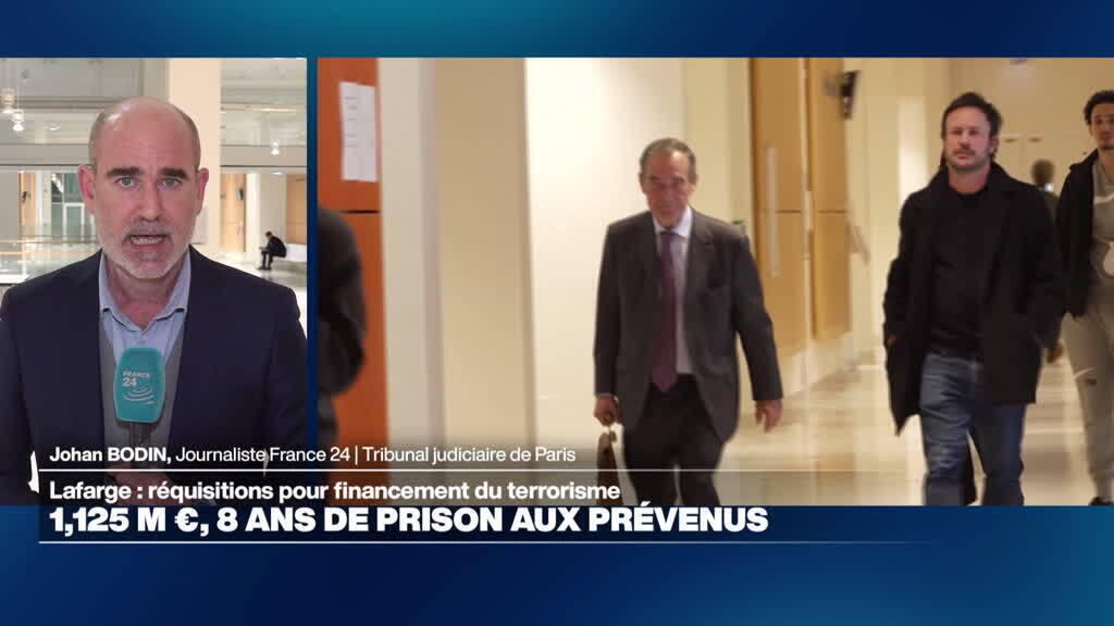 Procès Lafarge : plus d'un million d'euros d'amende contre le cimentier requis