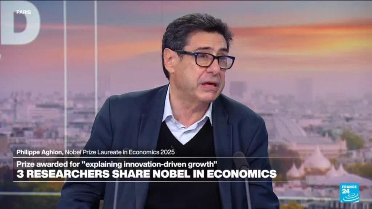 Nobel economics prize goes to 3 researchers for explaining innovation-driven economic growth