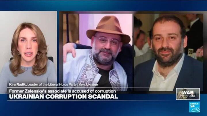 Former associate of Zelensky accused of corruption