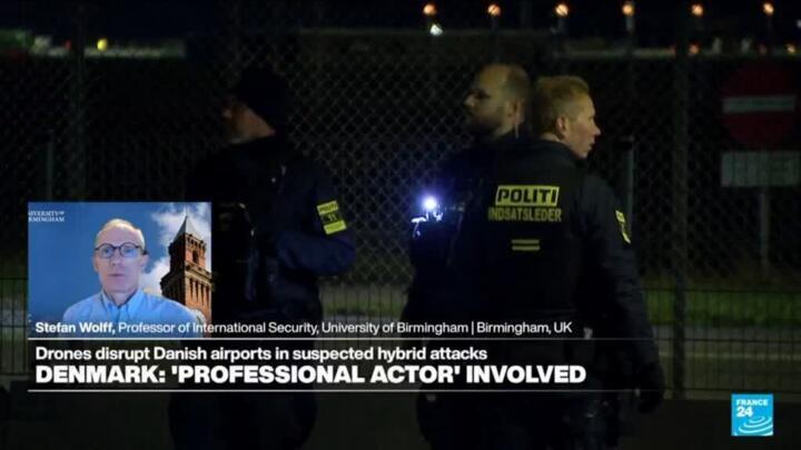 Lack of intelligence on new drone flights in Denmark 'disconcerting', expert says