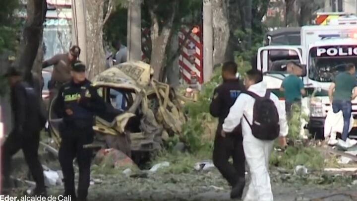 Colombia: varios muertos y heridos tras explosiones en las inmediaciones de una base aérea en Cali