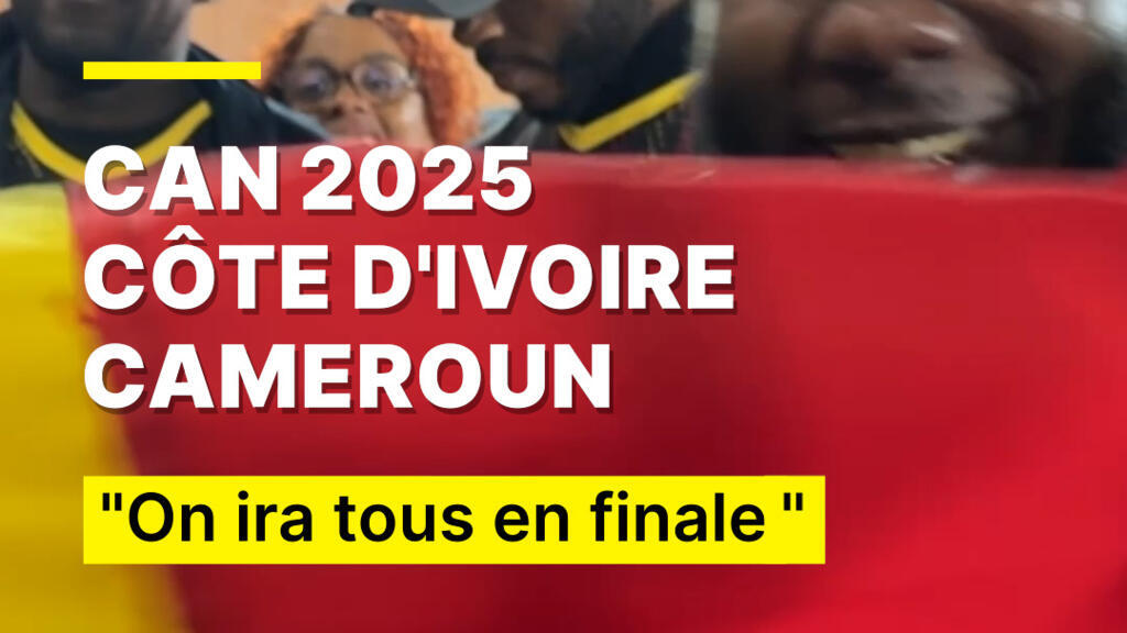 CAN 2025 : Ivoiriens et Camerounais célèbrent la fraternité en tribunes