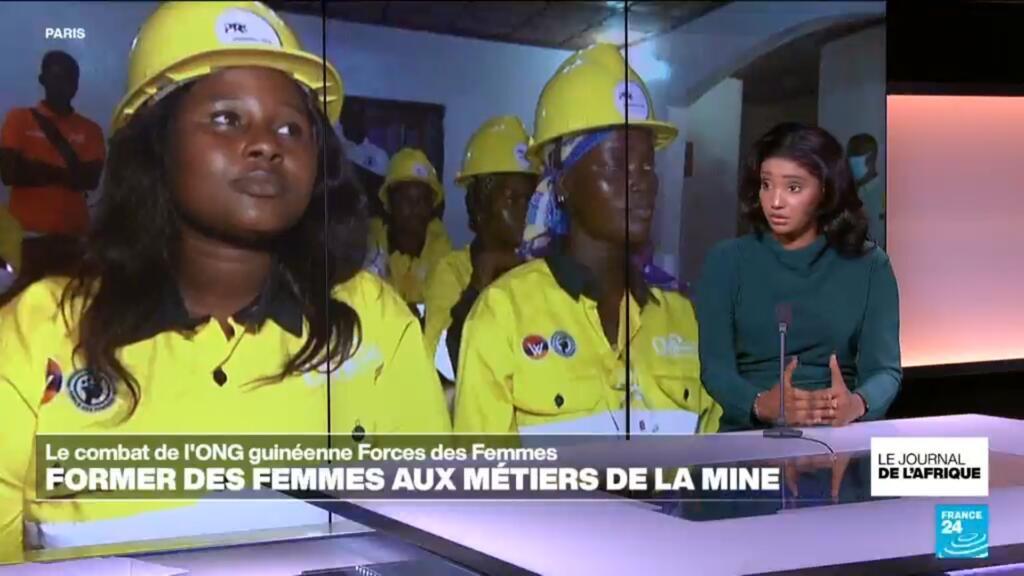 Former des femmes aux métiers de la mine en Guinée