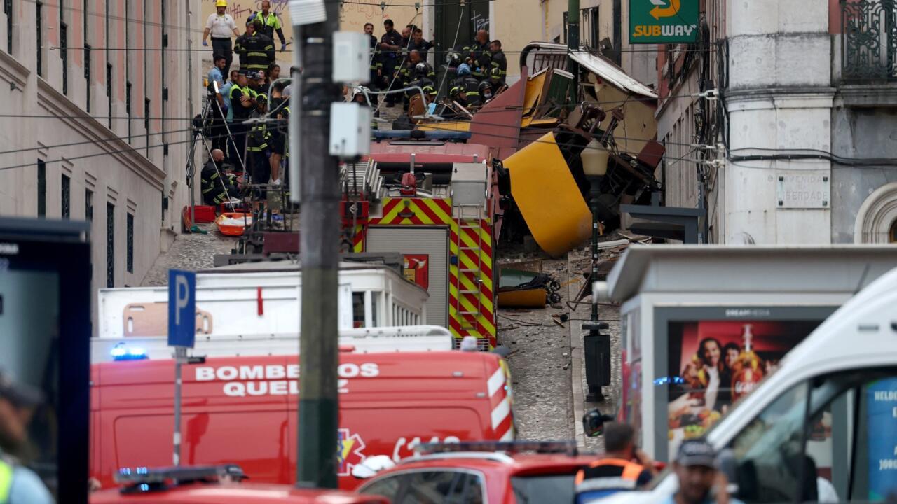 At least 15 dead after Lisbon funicular derails