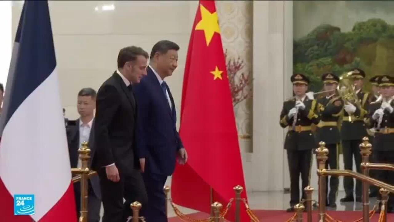 ماكرون في الصين.. مساعٍ فرنسية–أوروبية لتعزيز التعاون مع ثاني أكبر اقتصاد في العالم