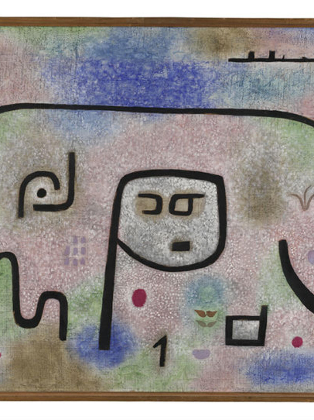 PAUL KLEE INSULA DULCAMARA 1938 ポスター 額入り Insula Dulcamara