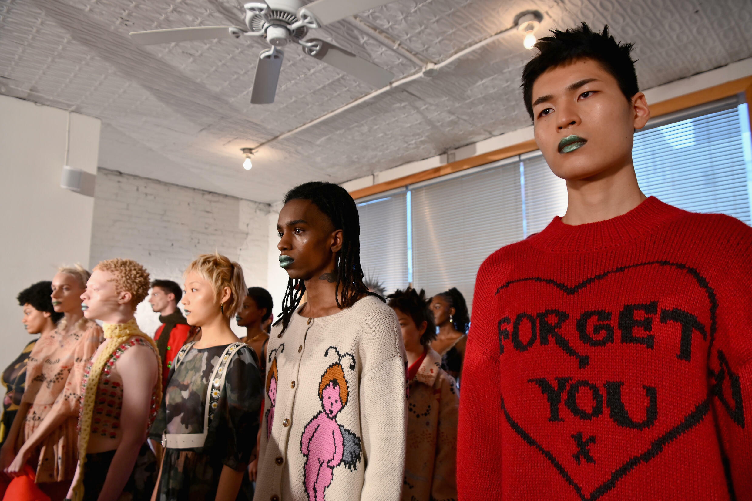 Presentation of the brand Dauphinette during New York's 2022 fall/winter shows