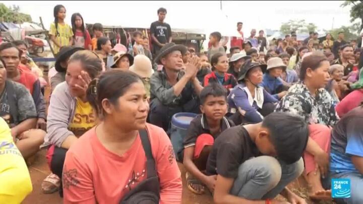 Thai-Cambodian border conflit: 200,000 thousand people displaced