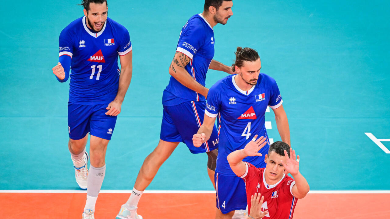 Volleyball World Cup France extinguishes Slovenia and qualifies for