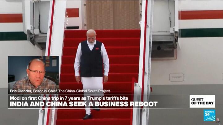 Indian Prime Minister Narendra Modi will travel to China this weekend for his first visit in seven years