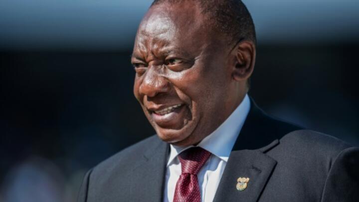 South African President Cyril Ramaphosa.