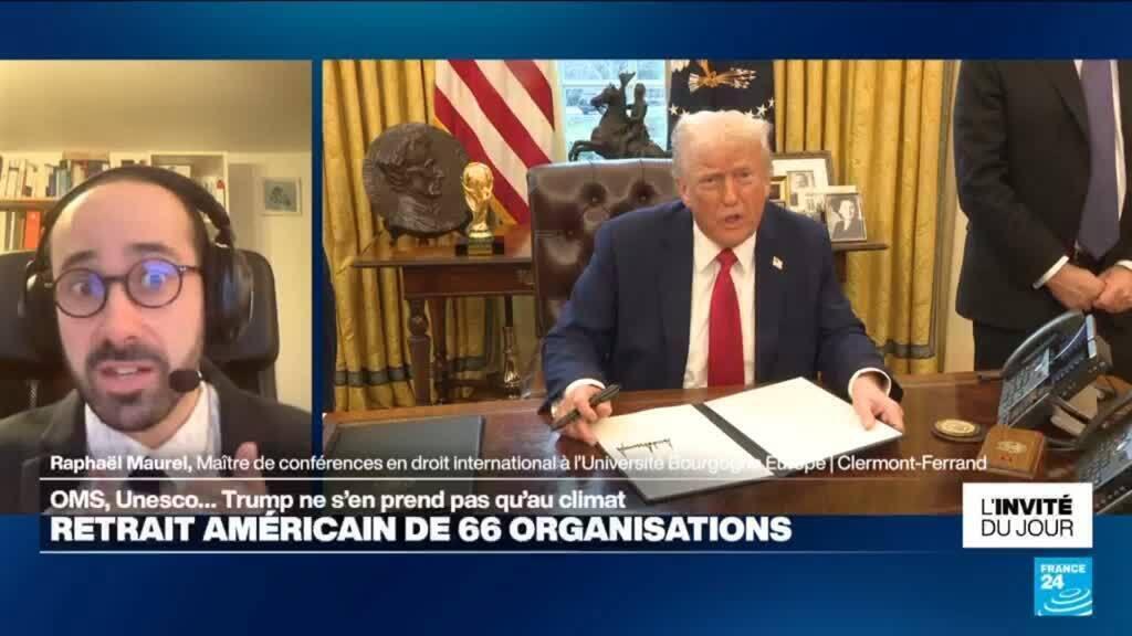 OMS, UNESCO... Trump retire les Etats-Unis de 66 organisations