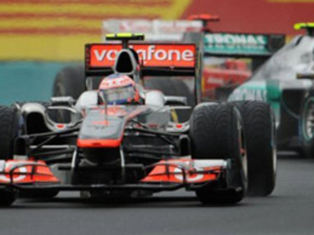 1/2 RARE! JENSON BUTTON McLAREN MERCEDES 2010 FORMULA ONE BELL Jenson Button\u0027s McLaren P1 up for sale