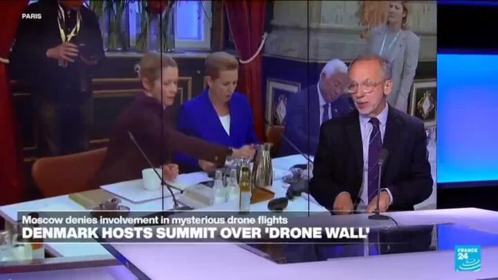 EU leaders meet to plan defence strategy after drone incursions over Denmark