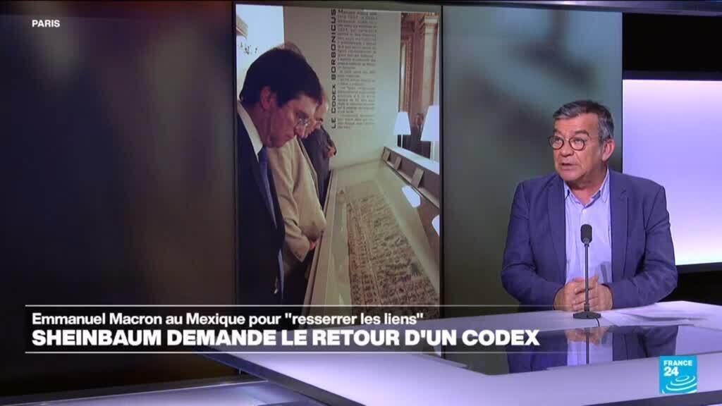 Mexique : le retour de deux codex préhispaniques au menu de la visite d'Emmanuel Macron
