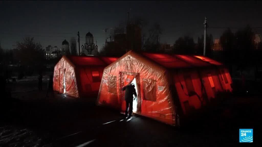 Privés d'électricité, 600 000 ukrainiens ont quitté Kiev depuis le 9 janvier