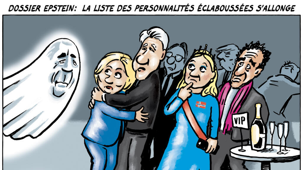 L'actu en dessin : toujours plus de personnalités éclaboussées par l'affaire Epstein