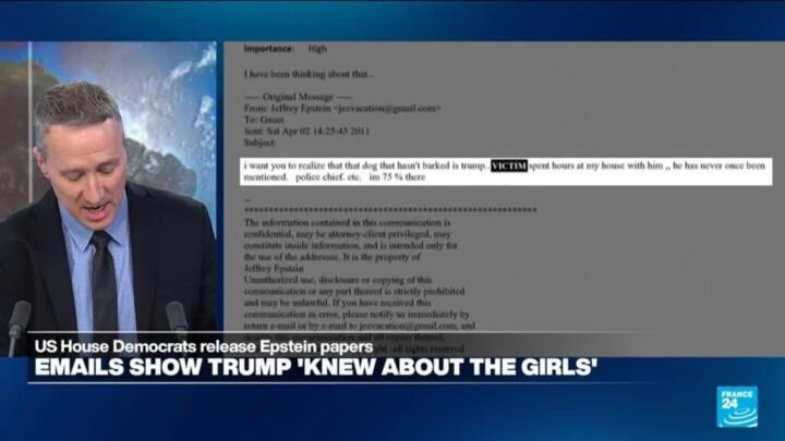 White House calls Epstein emails release a Democratic smear