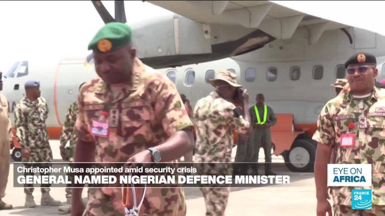 Nigerian General Christopher Musa returns to government as the country's Minister of Defence