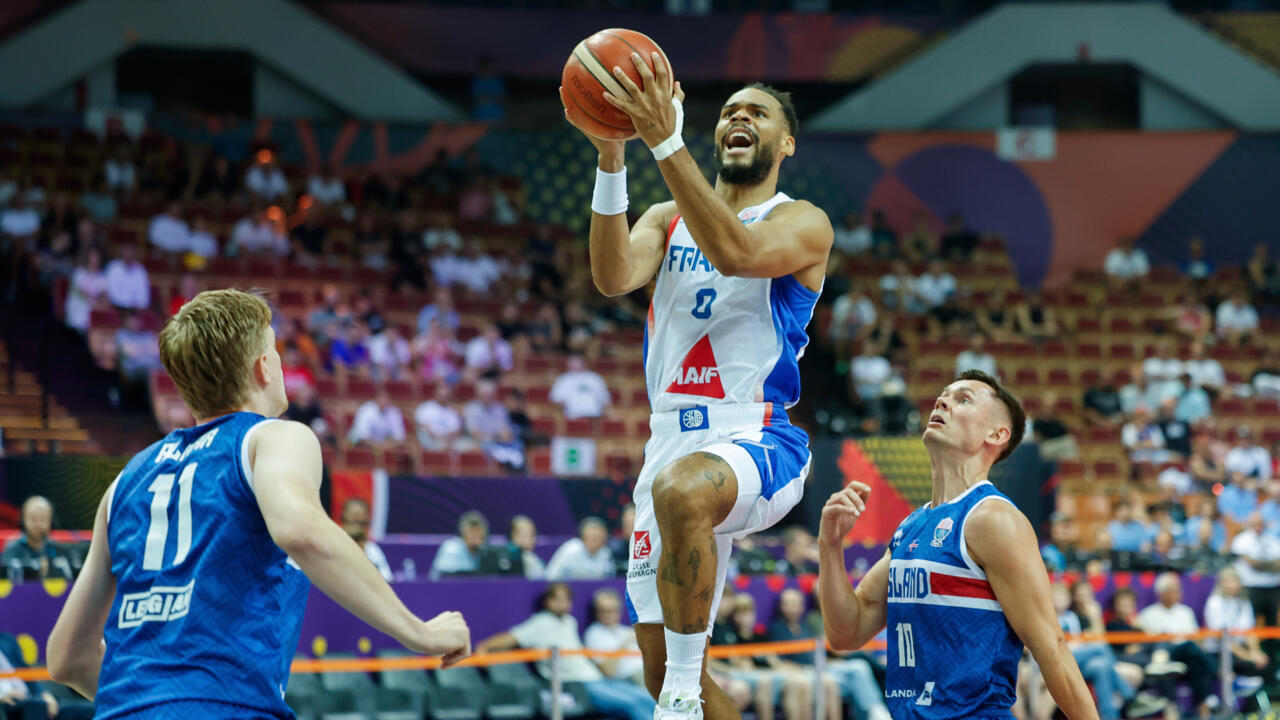 Eurobasket : large victoire de la France face à l'Islande avant les huitièmes