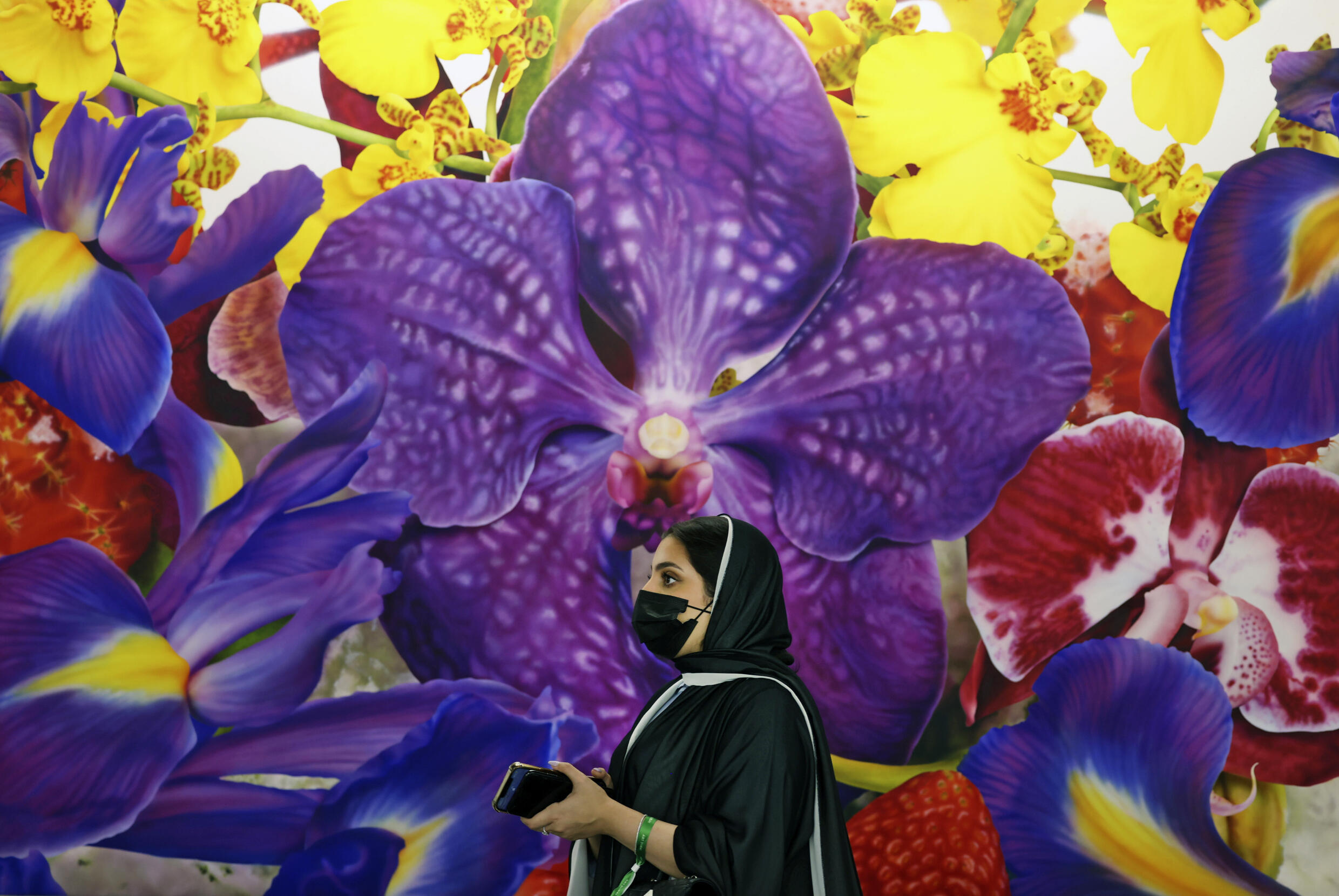 لوحة للفنان البريطاني مارك كوين (