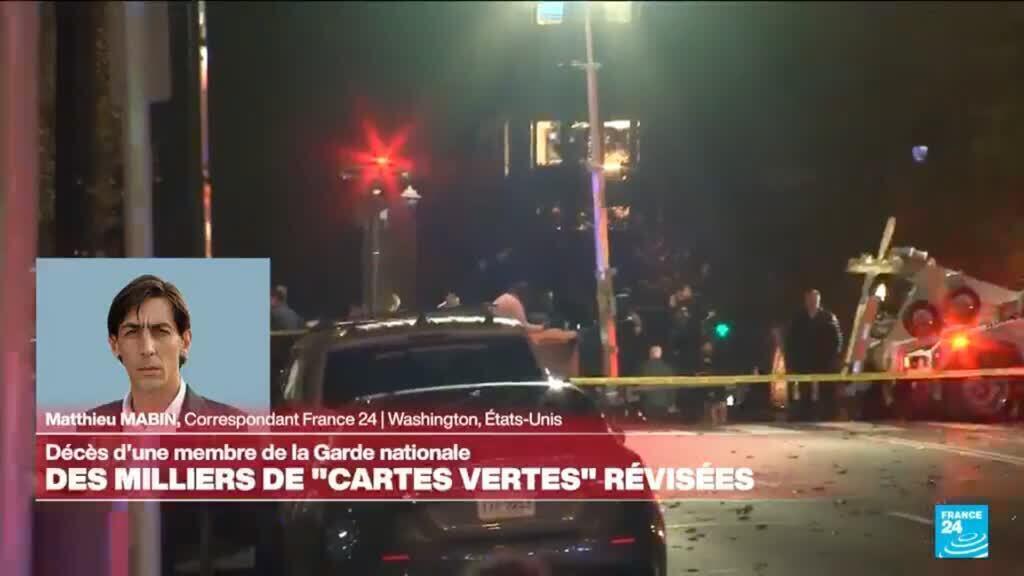 Mort d'une membre de la Garde nationale à Washington, des mesures déployées