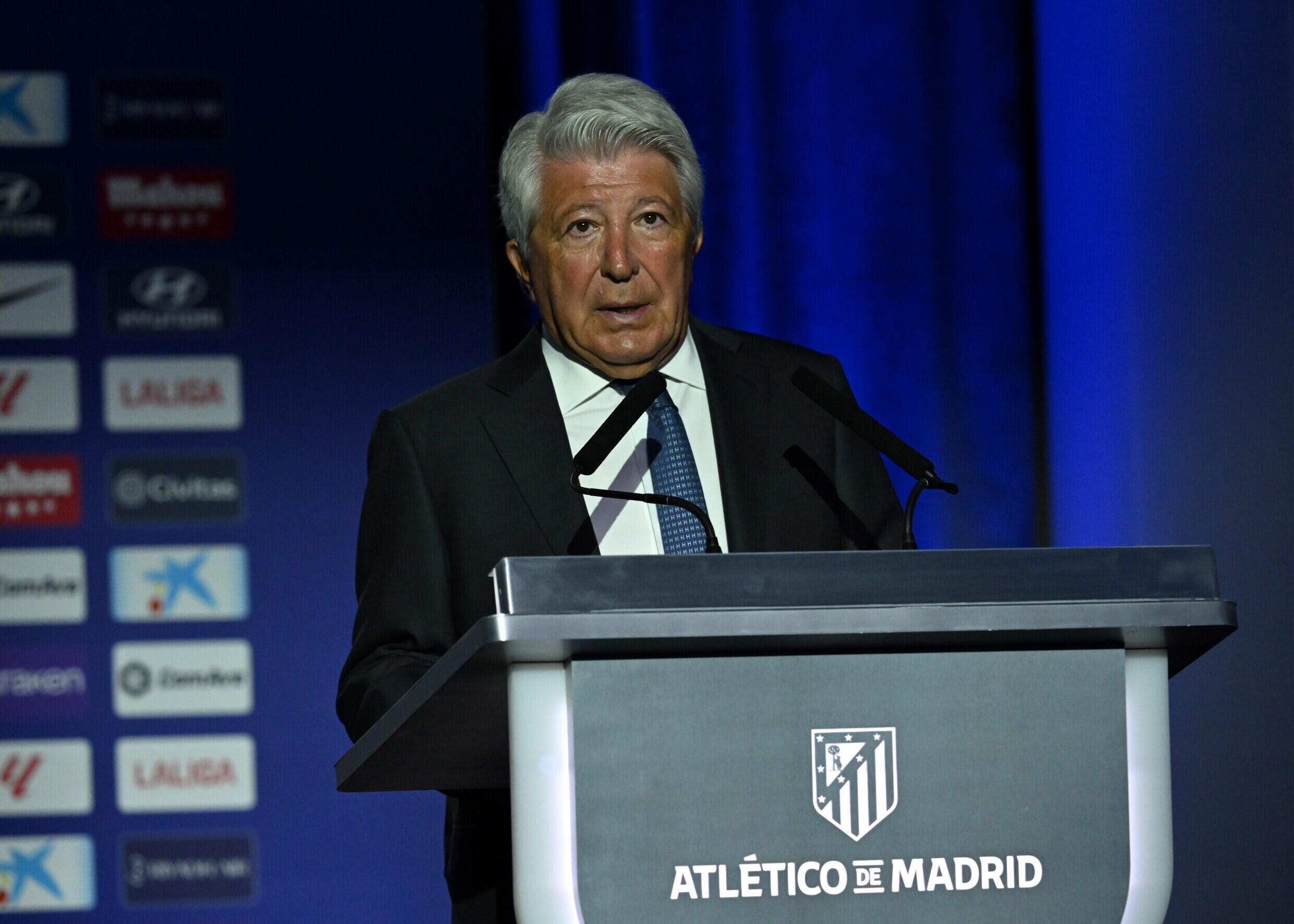Atletico Madrid president splits time between football and film