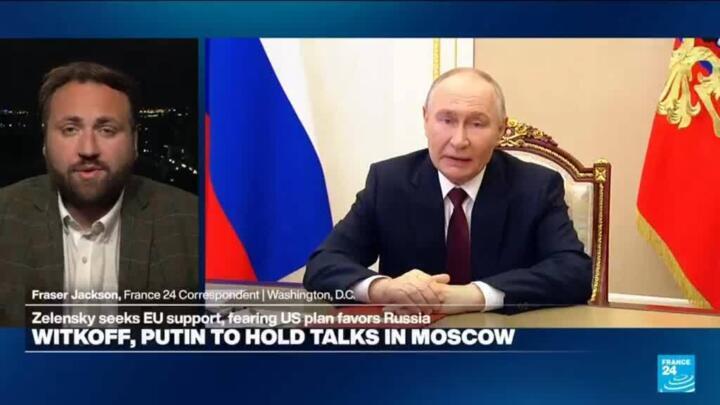 Witkoff and Kushner to meet Putin in Moscow to discuss an end to the Ukraine war