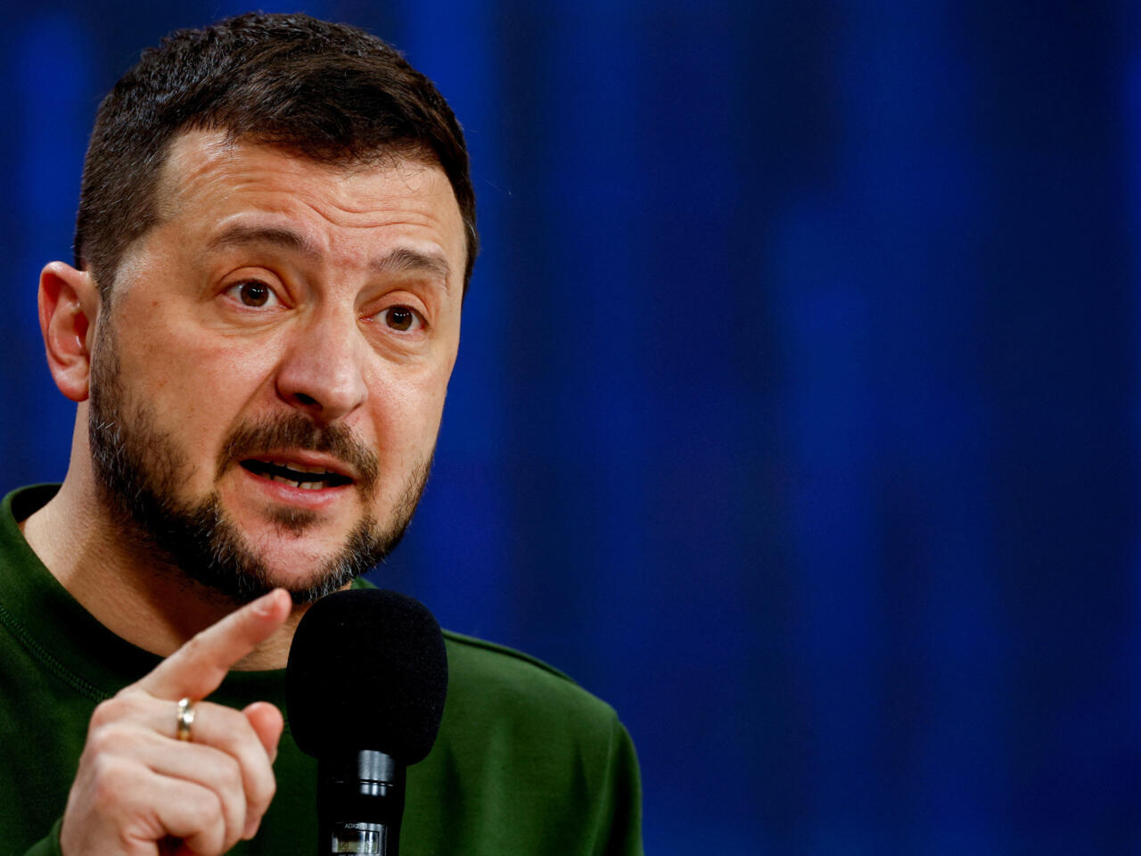 Un Volodymyr Zelensky optimiste assure que "l'avancée russe" en Ukraine "a  été stoppée"