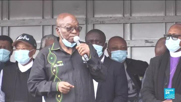 South Africa's Zuma refuses surrender to police by deadline