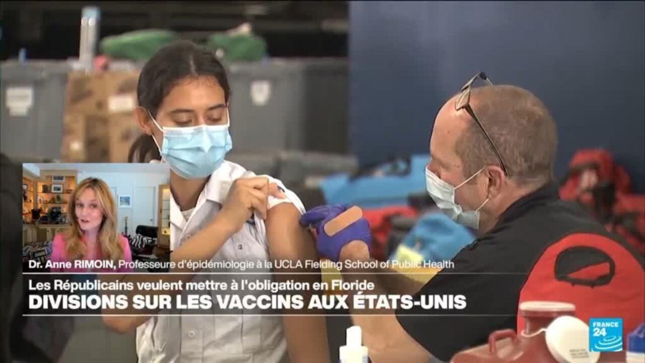 Divisions sur les vaccins aux États-Unis : la Floride veut supprimer les obligations vaccinales