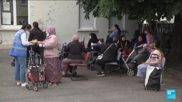 Poverty on the rise in France