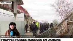 Frappes russes en Ukraine : 10 régions touchées, plusieurs morts
