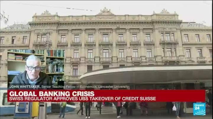 UBS agrees to buy Credit Suisse for more than $3bn to calm global markets