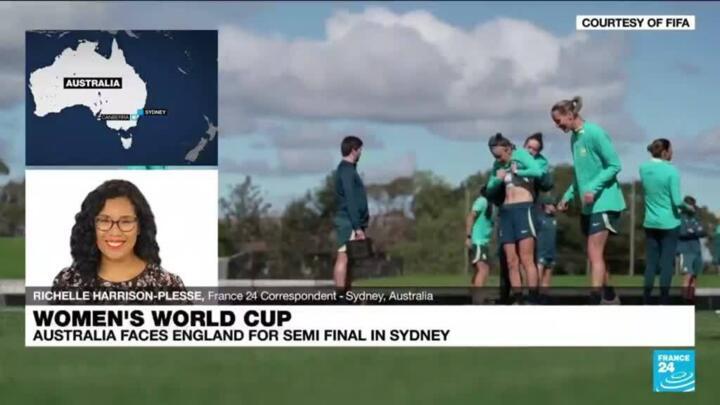 Australia faces England for Women's World Cup semi final in Sydney