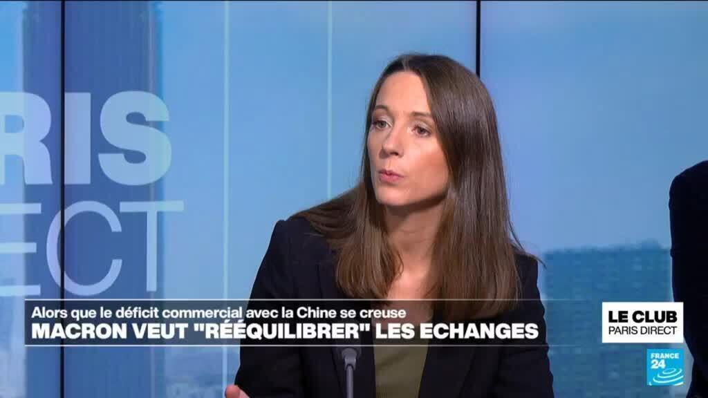 Chine : Macron veut "rééquilibrer" les échanges économiques