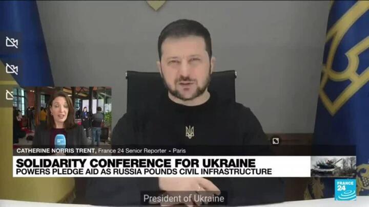 Donors meet in Paris to get Ukraine through winter, bombing