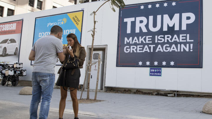 ‘Stay strong Israel,’ Trump tweets as settlement row flares
