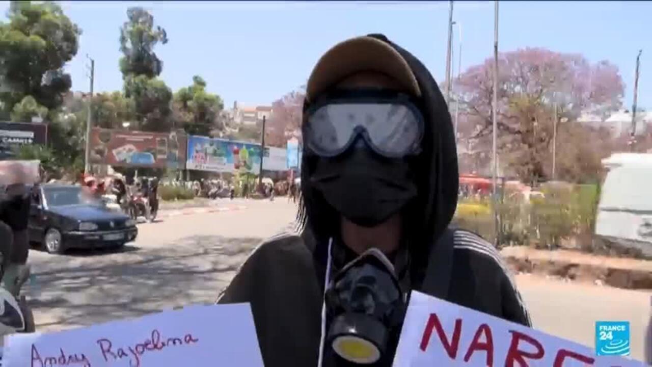 Manifestations à Madagascar : des milliers de jeunes dans la rue