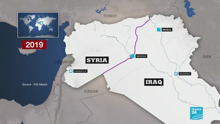 Thousands flee last Islamic State group enclave in Syria