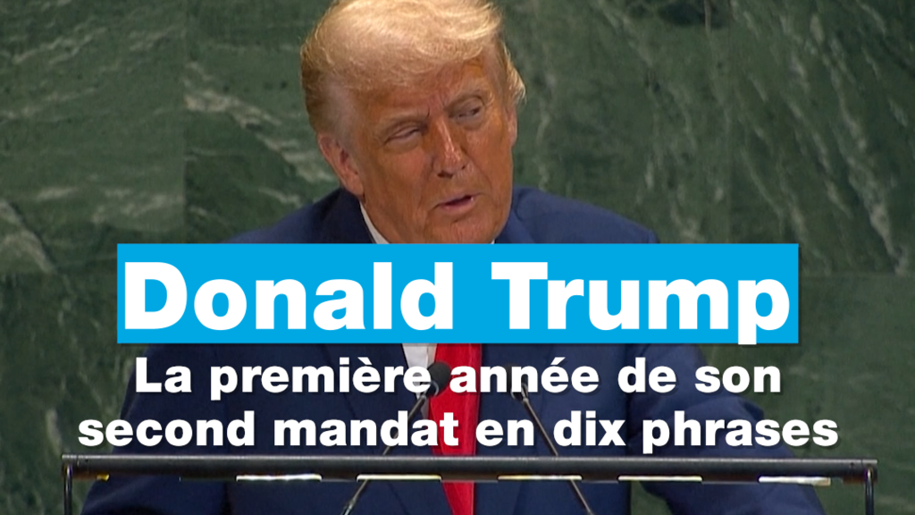 Donald Trump : la première année de son mandat en 10 phrases