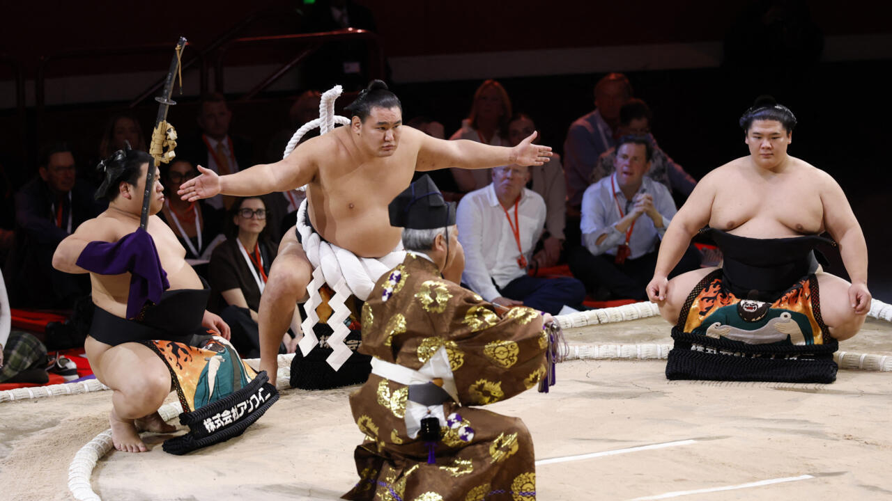 L'instant + : le Japon s’invite à Londres pour un tournoi de sumo exceptionnel