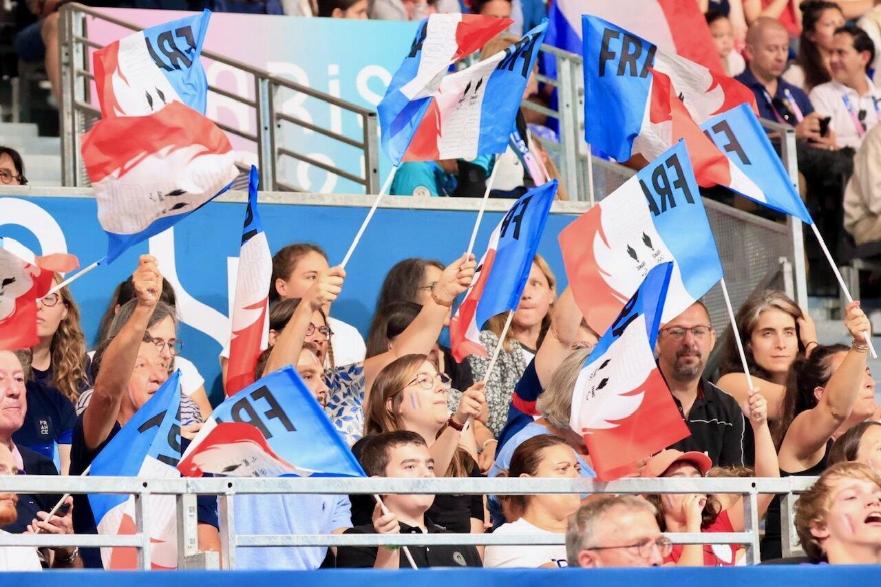 Une belle ambiance en tribunes pour le goalball.