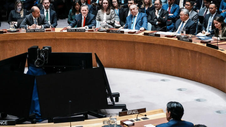 US ambassador to the UN Michael Waltz speaks after voting in favour of the resolution on November 17, 2025.