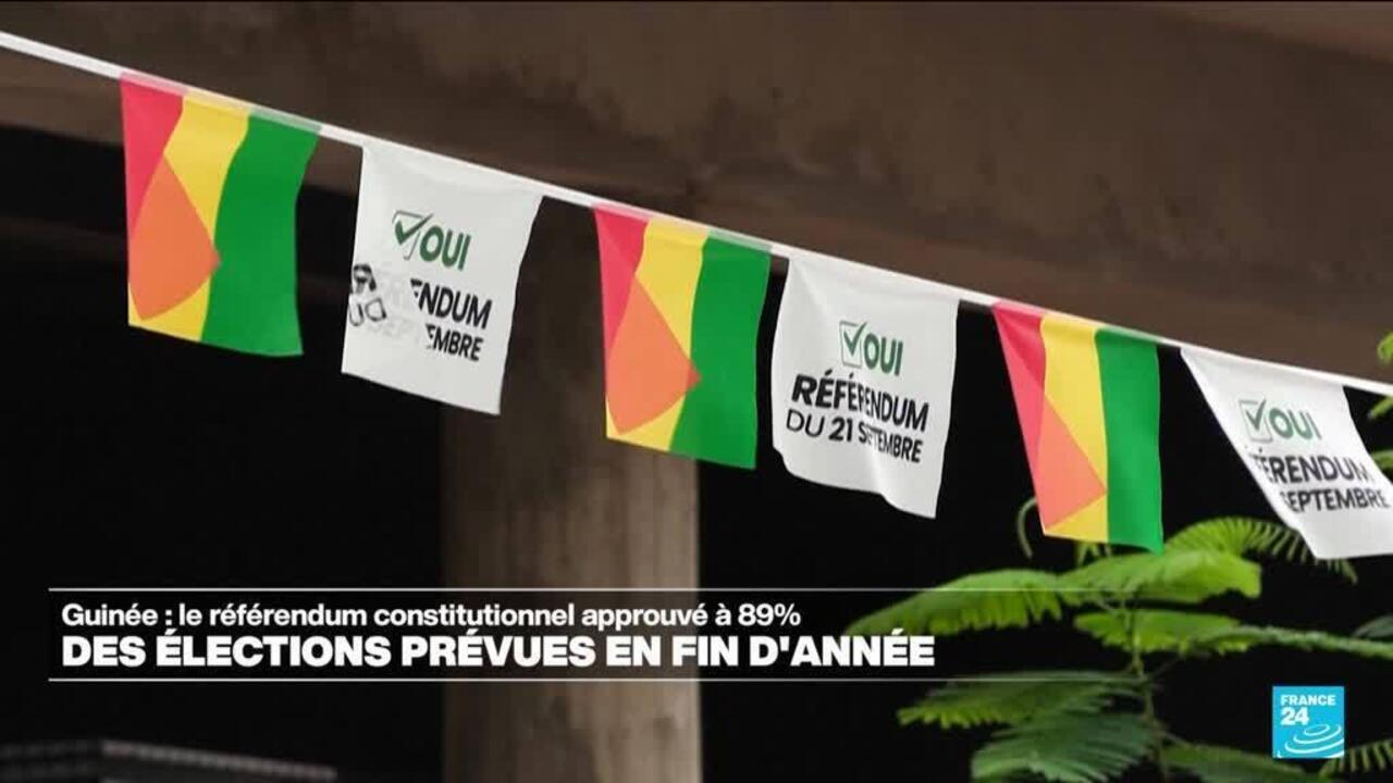 Guinée : le référendum largement approuvé, des élections prévues d'ici la fin d'année