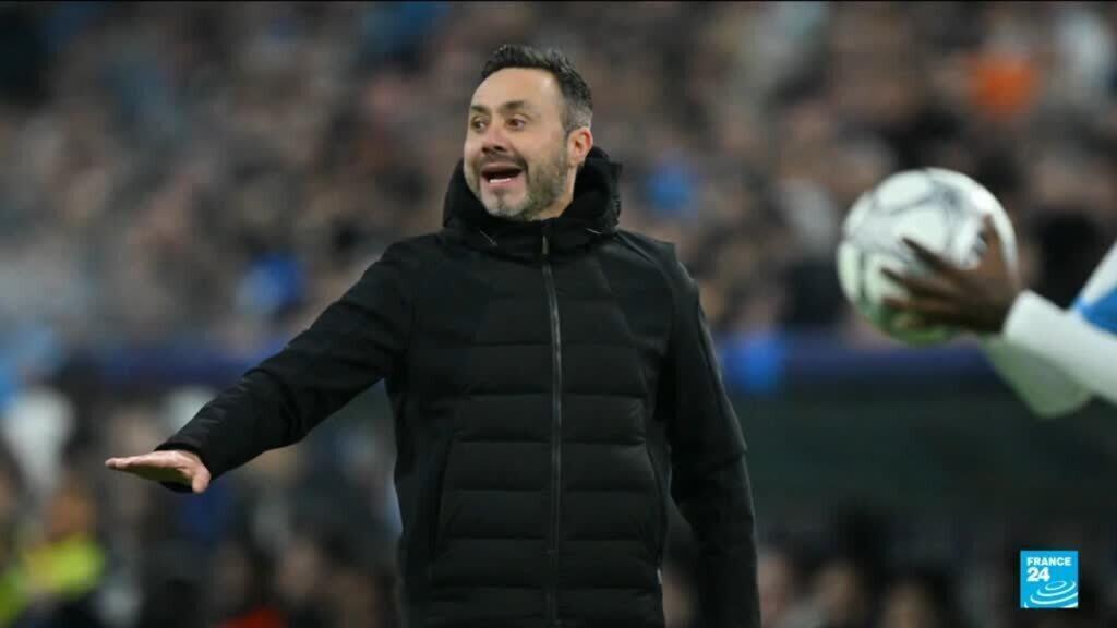 L'entraineur de l'OM Roberto De Zerbi quitte le club "d'un commun accord"