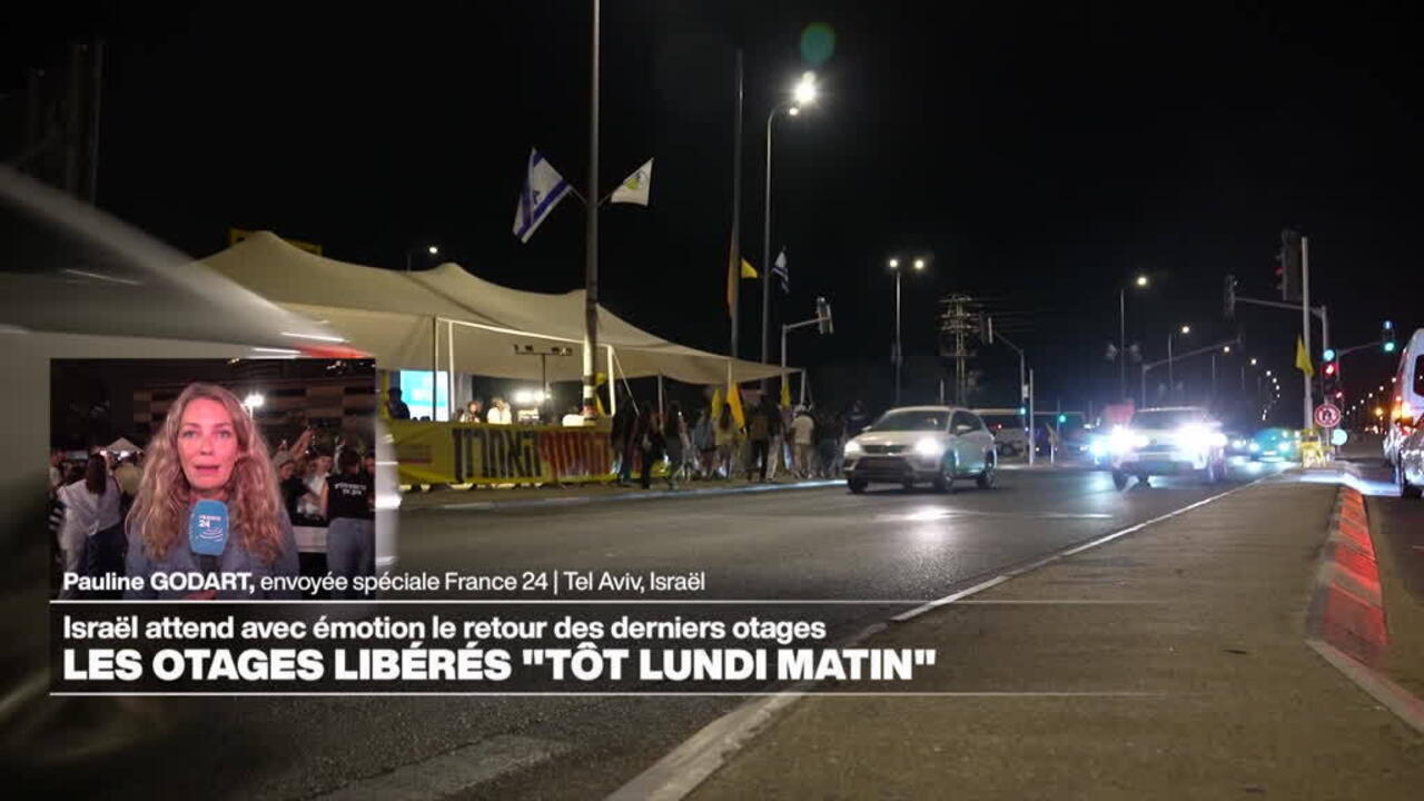 Les otages seront libérés tôt lundi matin, forte émotion à Tel-Aviv