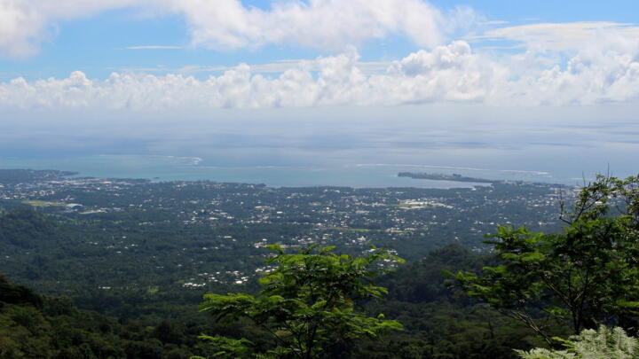 FILE PHOTO: A view of the capital Apia, Samoa, July 12, 2019.
