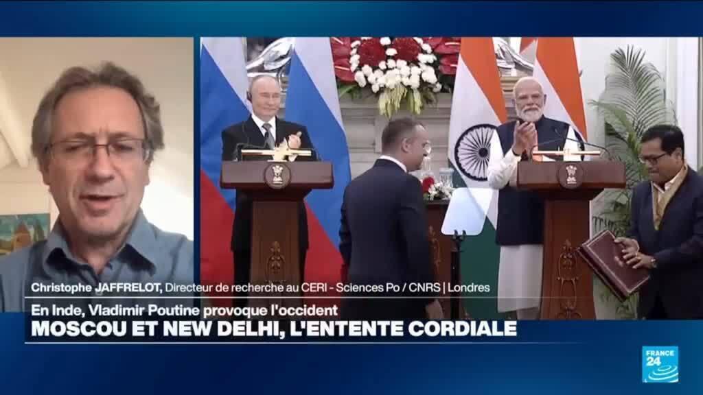 Vladimir Poutine dit qu'il va continuer de livrer du pétrole à l'Inde