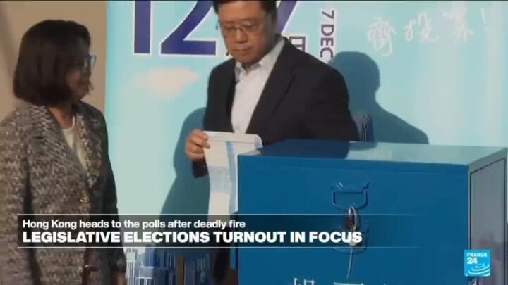Hong Kong legislative election under Beijing's scrutiny